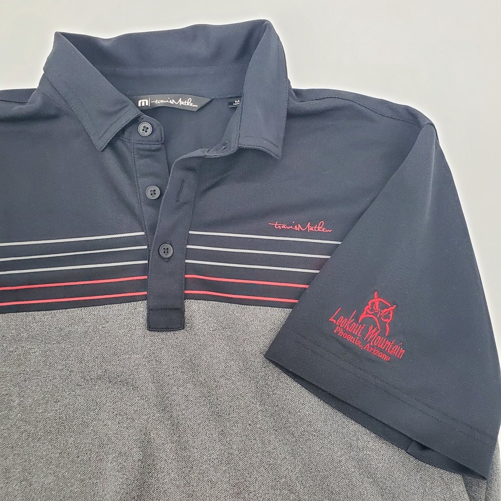 Travis Mathew Lookout Mountain Phoenix Arizona Golf Polo Shirt - Men's